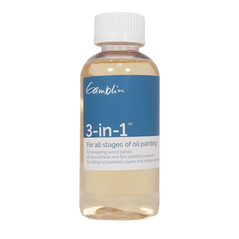 Gamblin 3-in-1 Oil Medium 4 Oz