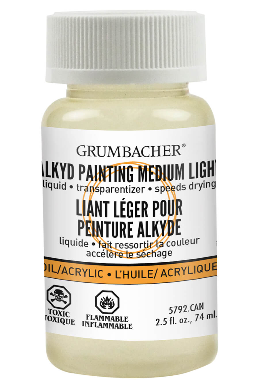 Grumbacker Alkyd Painting Medium Light 2.5 oz.