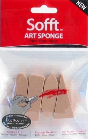 PanPastel Sofft® Asst. Bar Art Sponges - 4 Pack