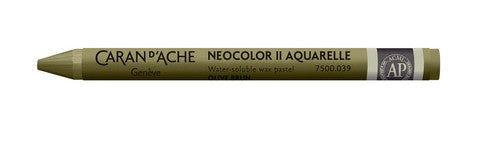Caran d'Ache Neocolor II Olive Brown 10-pack