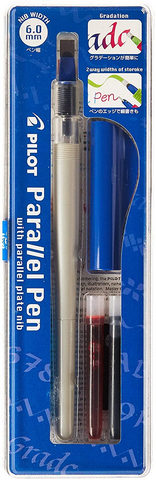 Pilot Parallel Pen 6.0Mm Red/Blk