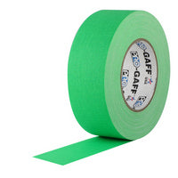 Pro Gaffers Cloth Tape Fluorescent Green 1 Inch x 25 Yards