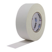 Pro Gaffers Cloth Tape White 2 Inch x 25 Yards