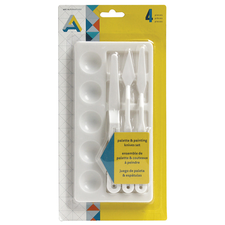 Art Alternatives Palette & Painting Knife Set