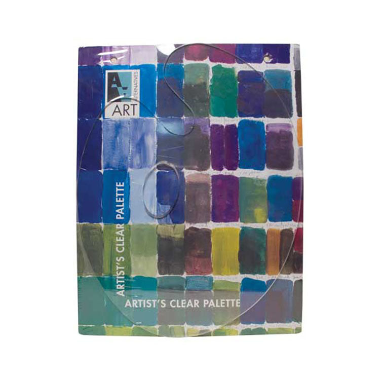Art Alternatives Clear Oval Palette 9x12