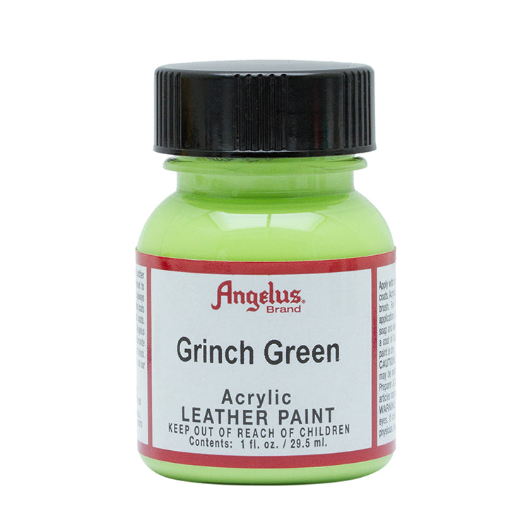 Angelus Leather Paint Grinch Green 1oz Bottle