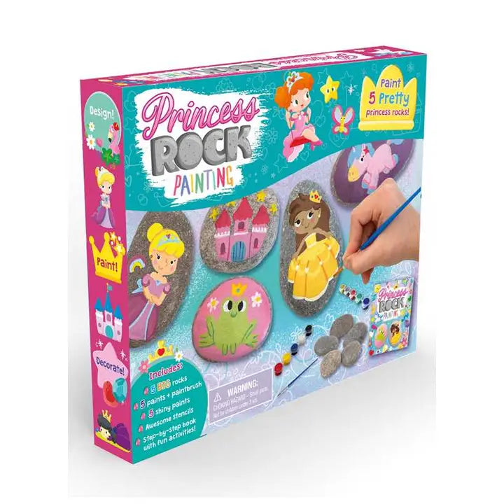 Princess Rock Painting