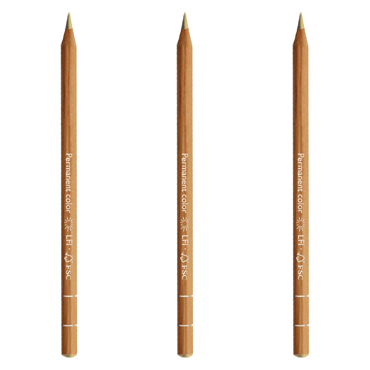 Caran d'Ache Luminance Pencil Olive Yellow Box of 3