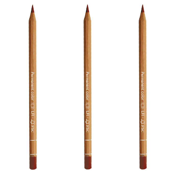 Caran d'Ache Luminance Pencil Perylene Brown Box of 3