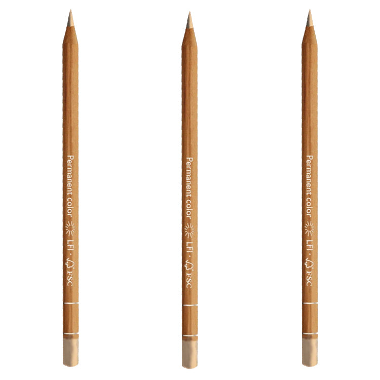 Caran d'Ache Luminance Pencil Brown Ochre 10% Box of 3