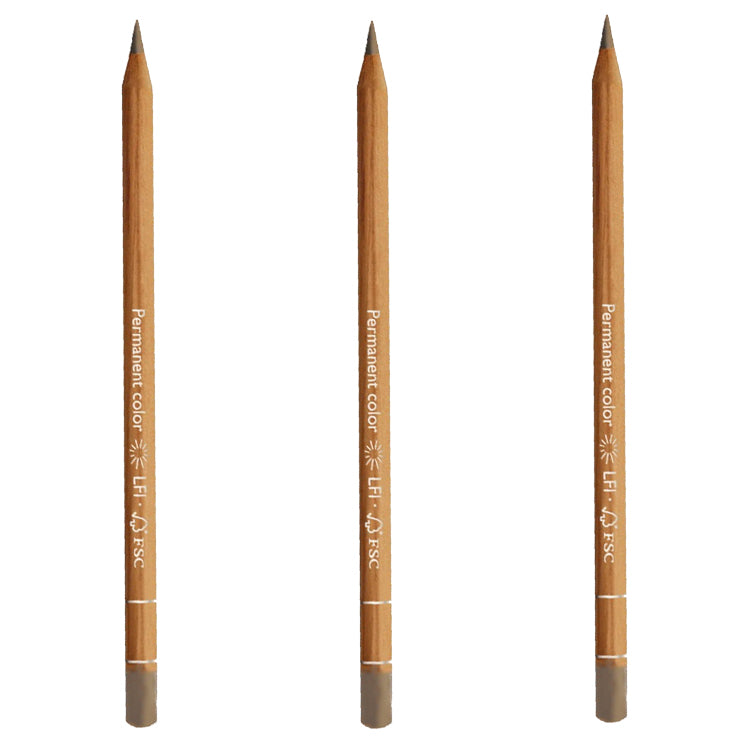 Caran d'Ache Luminance Pencil Raw Umber 50% Box of 3
