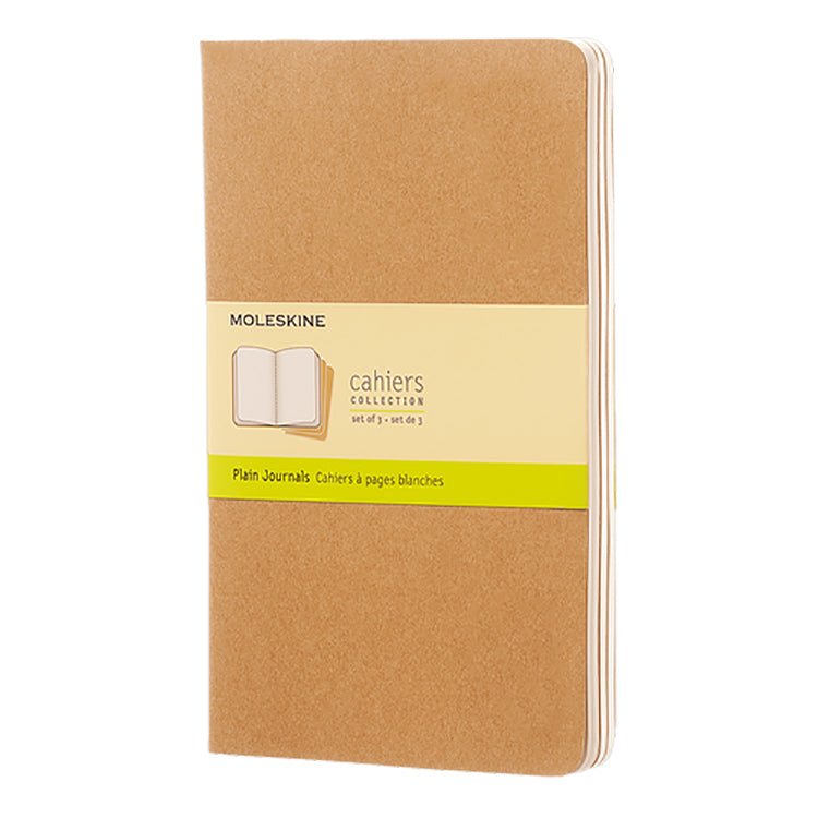 Moleskine Cahier Kraft Plain 5x8.25