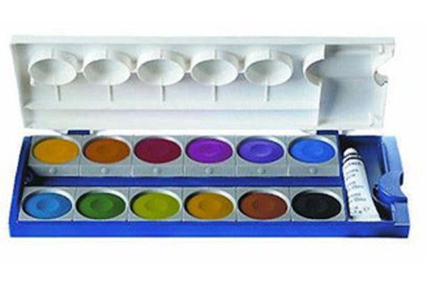12 Color Opaque Watercolor Set