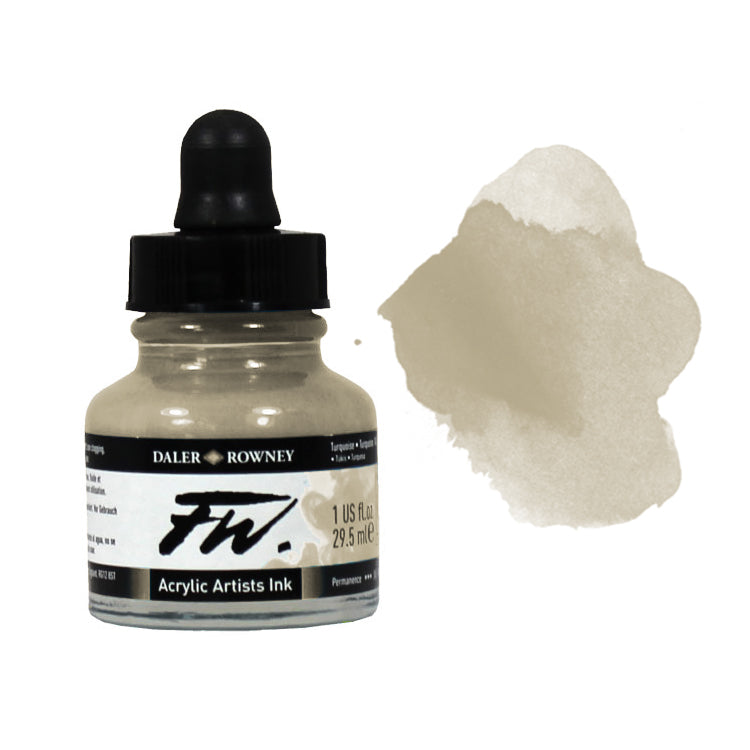 Daler Rowney FW Acrylic Ink 1oz Shimmering Gold