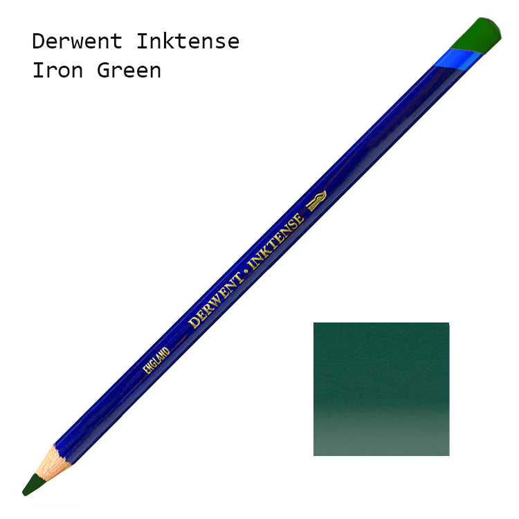 Derwent Inktense Pencil Iron Green