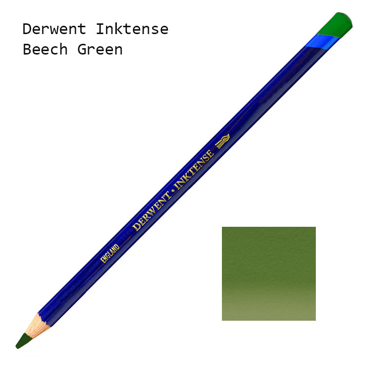 Derwent Inktense Pencil Beech Green