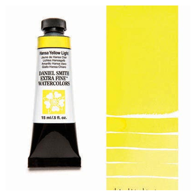 Daniel Smith Extra Fine Watercolor Hansa Yellow Light 15ml