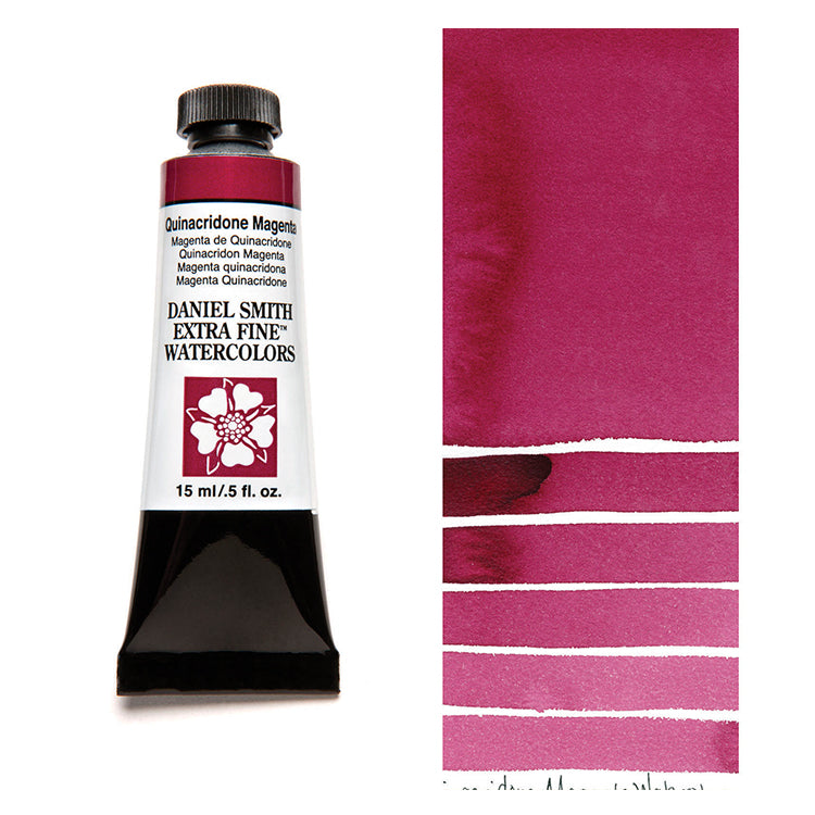 Daniel Smith Extra Fine Watercolor Quinacridone Magenta 15ml