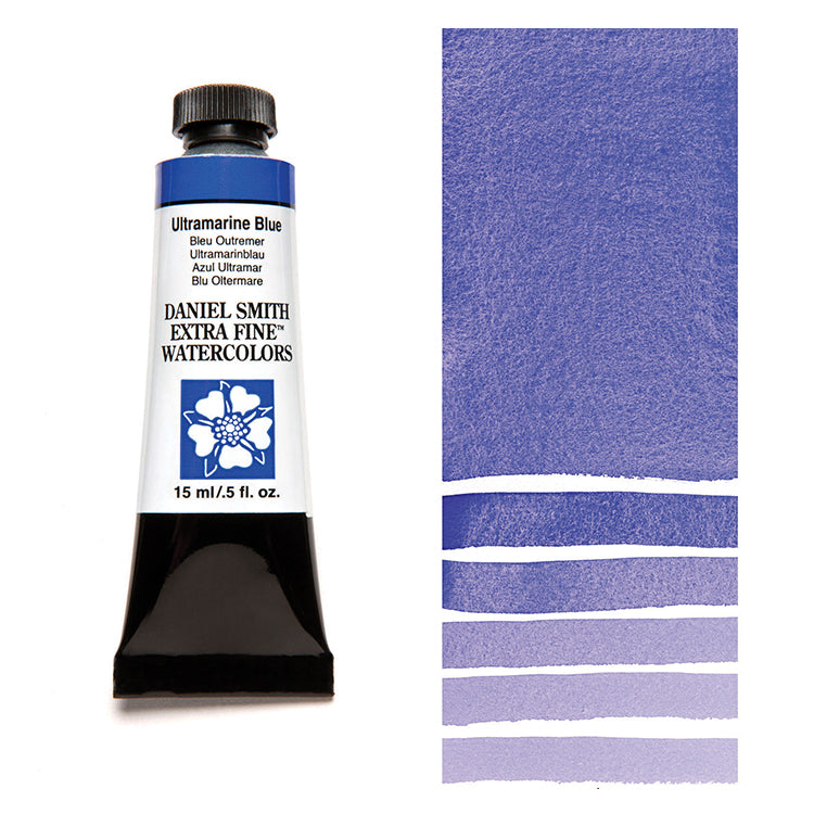 Daniel Smith Extra Fine Watercolor Ultramarine Blue 15ml