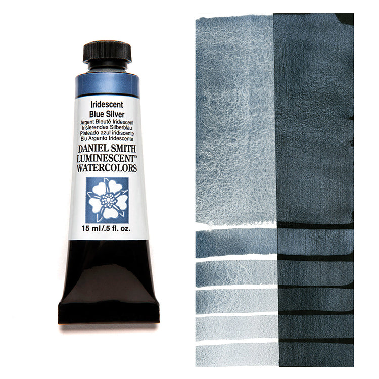 Daniel Smith Extra Fine Watercolor Iridescent Blue Silver 15ml
