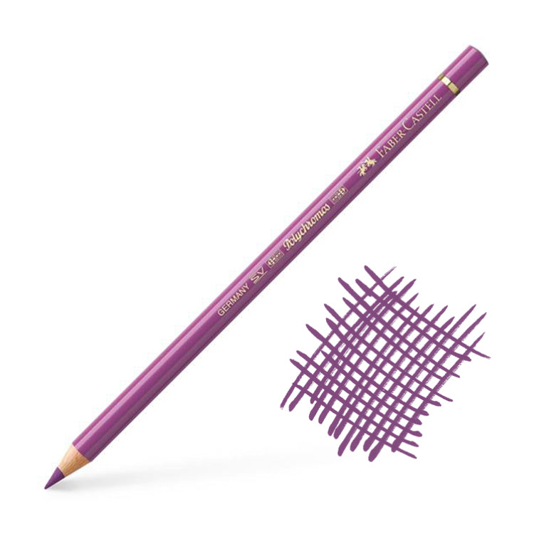 Faber Castell Polychromos Pencil Red Violet Light