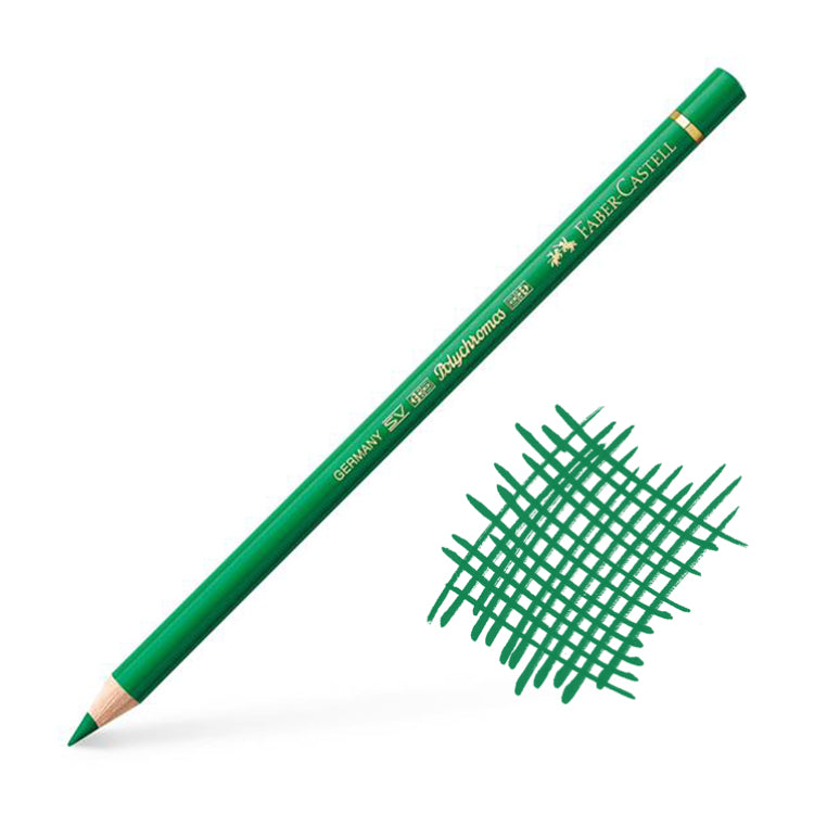 Faber Castell Polychromos Pencil Emerald Green