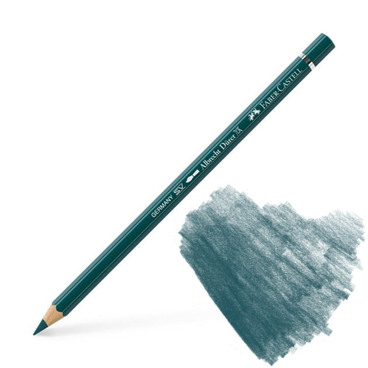 Faber Castell Albrecht Durer Watercolor Pencil 158 Deep Cobalt Green