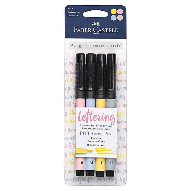 PITT Artist Pen Pastel Brush Lettering Set