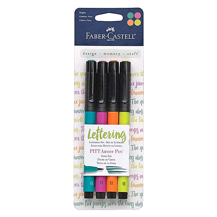 PITT Artist Pen Bright Brush Lettering Set