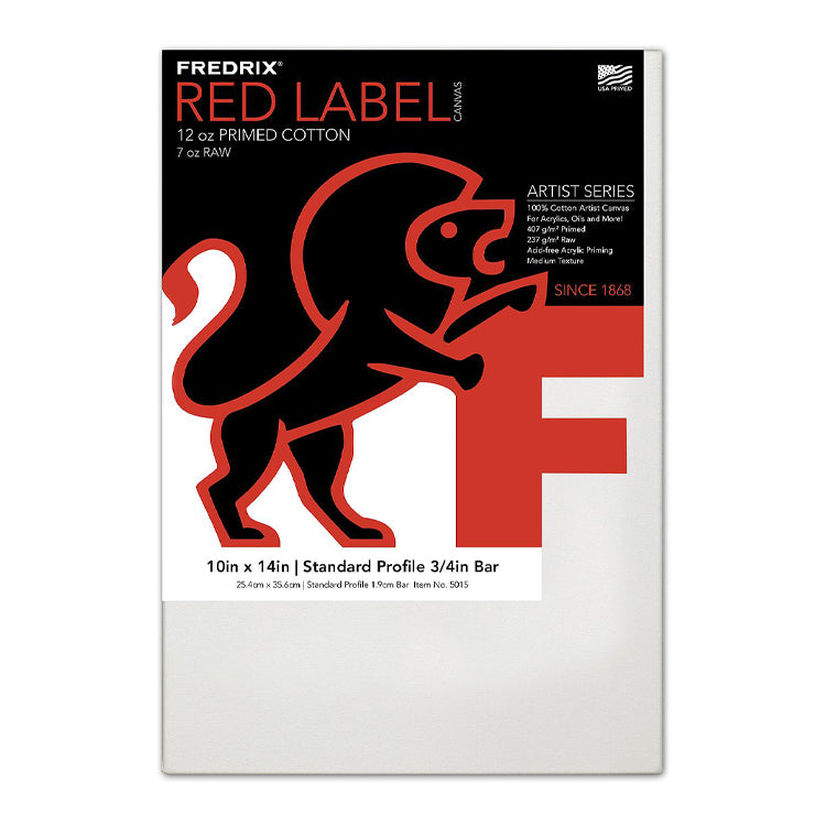 Fredrix Red Label Canvas 10x14