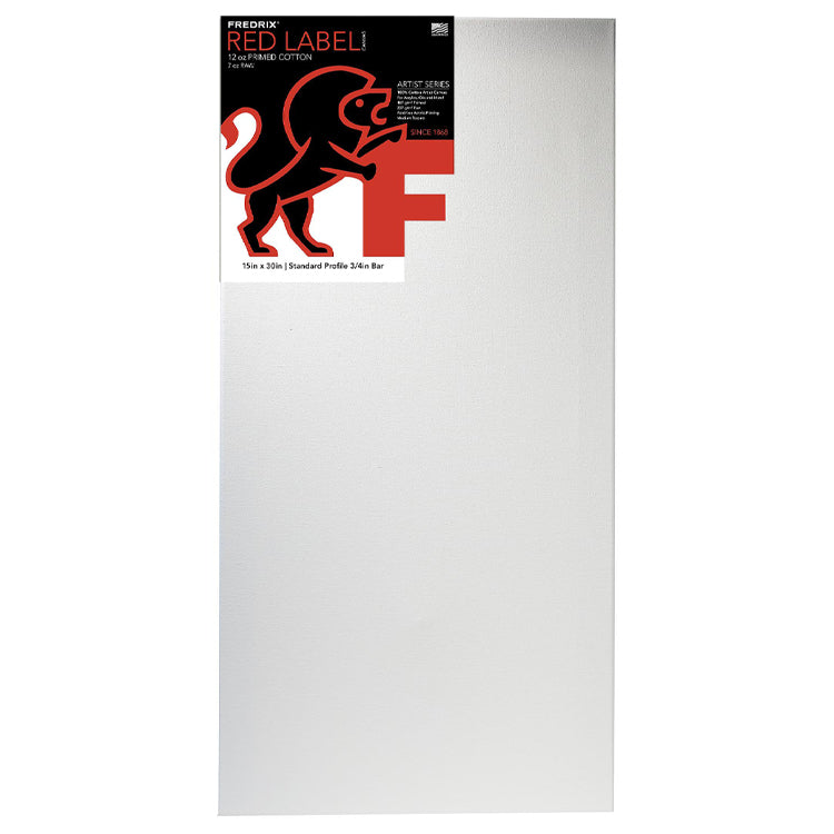 Fredrix Red Label Canvas 15x30