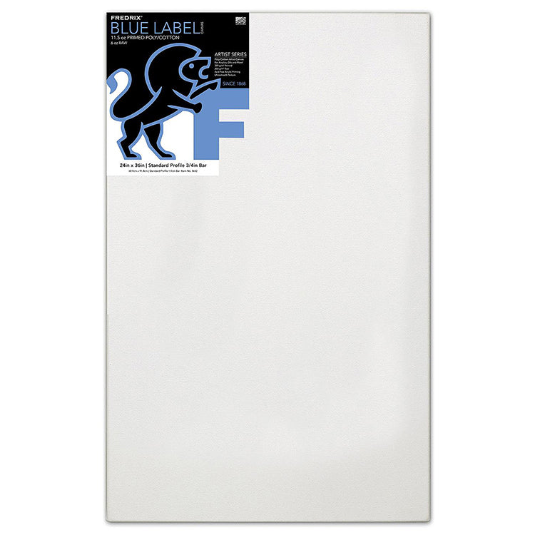 Fredrix Blue Label Ultra Smooth Canvas 24x36