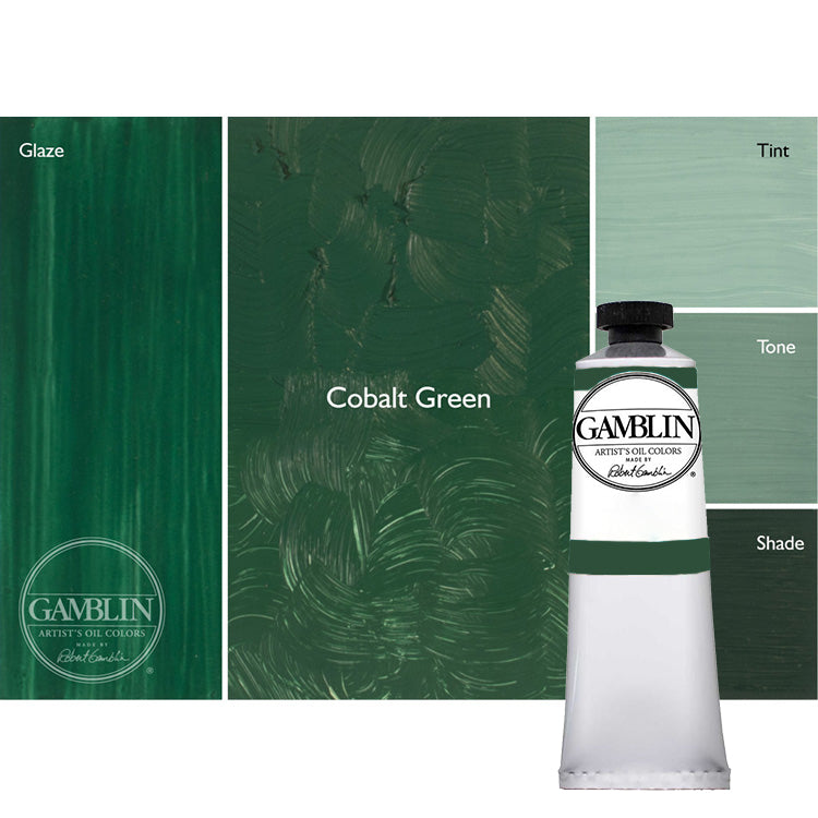 Gamblin Artist Oil Color 37ml Cobalt Green ⚠️