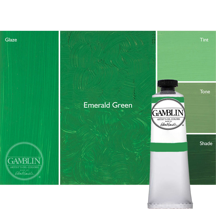 Gamblin Artist Oil Color 37ml Emerald Green