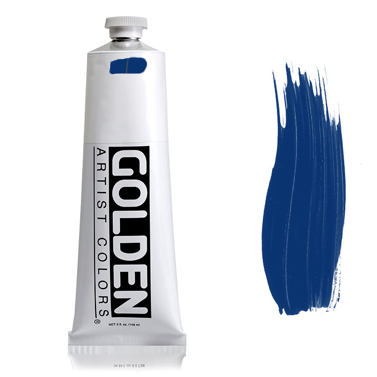Golden Heavy Body Acrylic Historical Azurite Hue 2oz