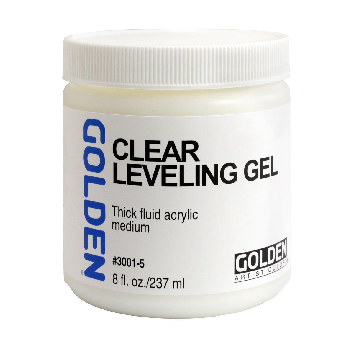 Golden Acrylic Self Leveling Clear Gel 8oz