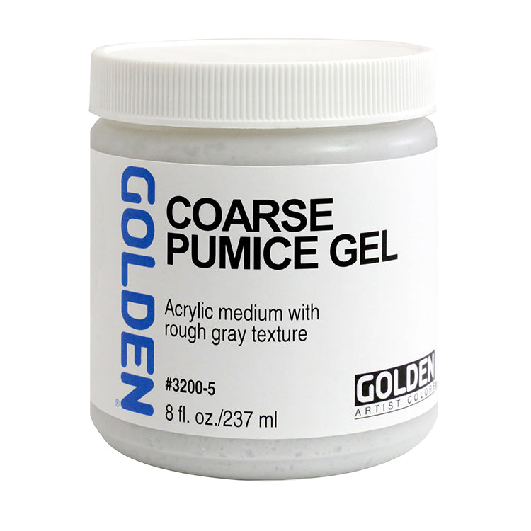 Golden Coarse Pumice Gel 8oz