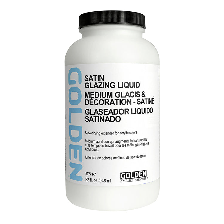 Golden Acrylic Liquid Glaze Satin 32oz