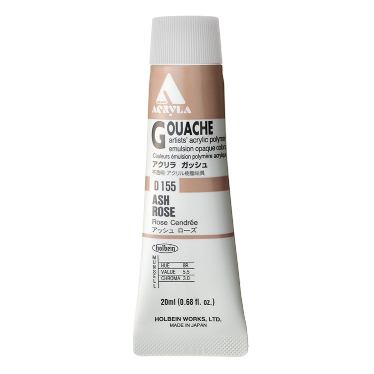Holbein Acrylic Gouache 20ml Ash Rose