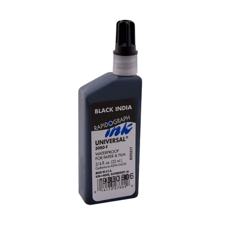 Koh-I-Noor Universal Ink Black .75oz