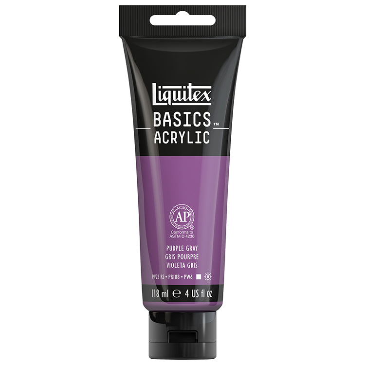 Liquitex Basics Acrylic Purple Gray 118ml