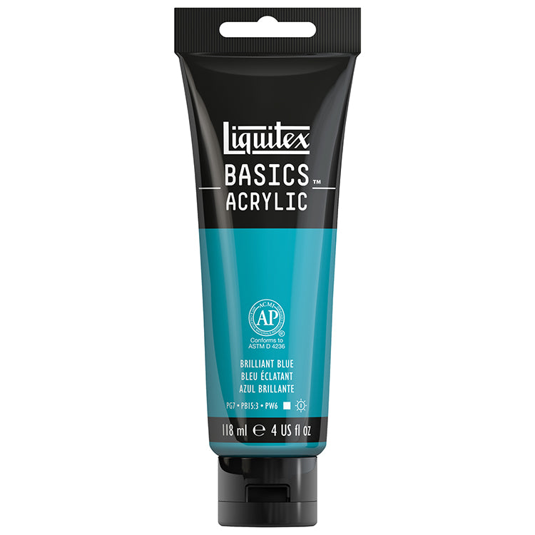 Liquitex Basics Acrylic Brilliant Blue 118ml