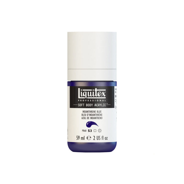 Liquitex Soft Body Acrylic Indanthrene Blue 59ml