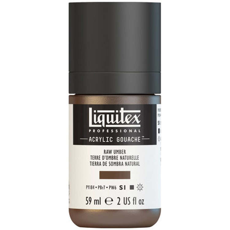 Liquitex Acrylic Gouache 59ml Raw Umber