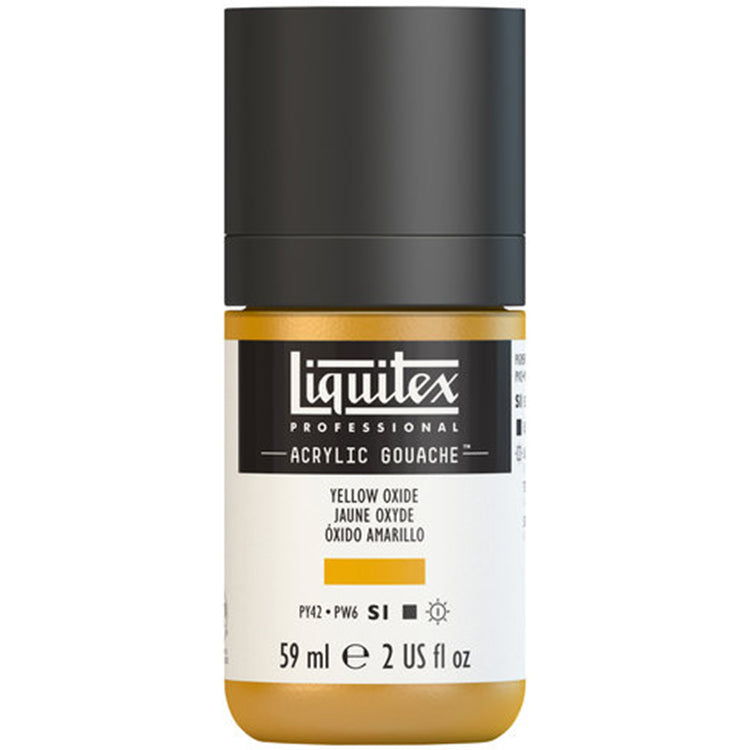 Liquitex Acrylic Gouache 59ml Yellow Oxide