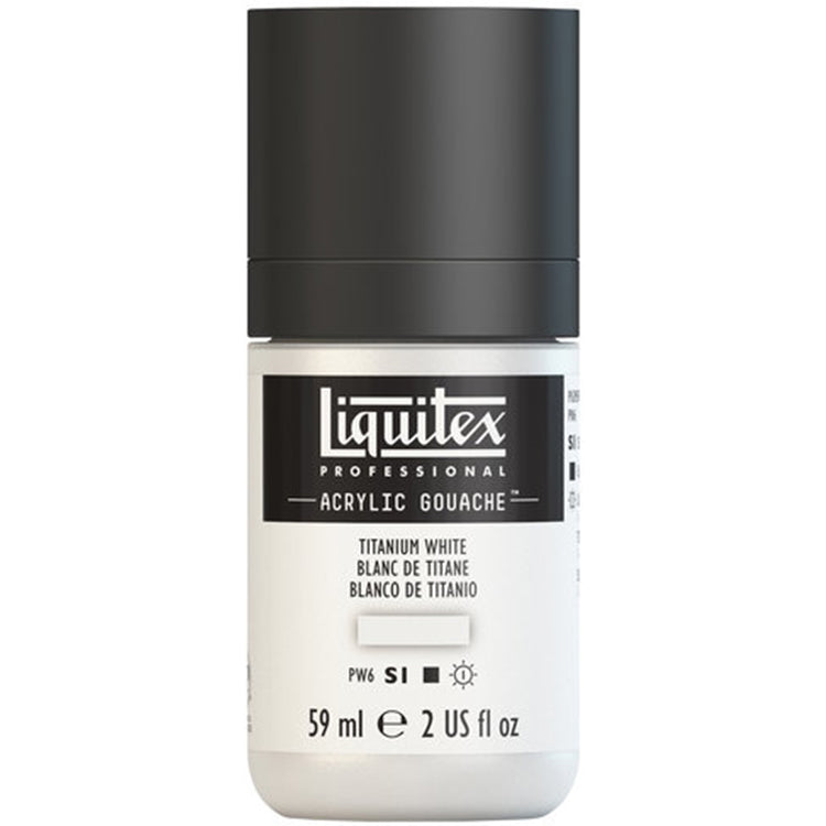 Liquitex Acrylic Gouache 59ml Titanium White