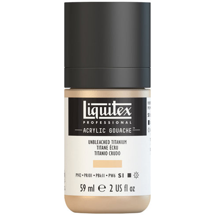 Liquitex Acrylic Gouache 59ml Unbleached Titanium