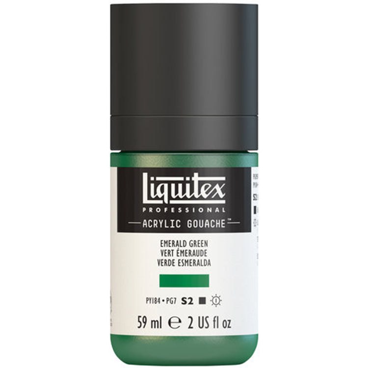Liquitex Acrylic Gouache 59ml Emerald Green
