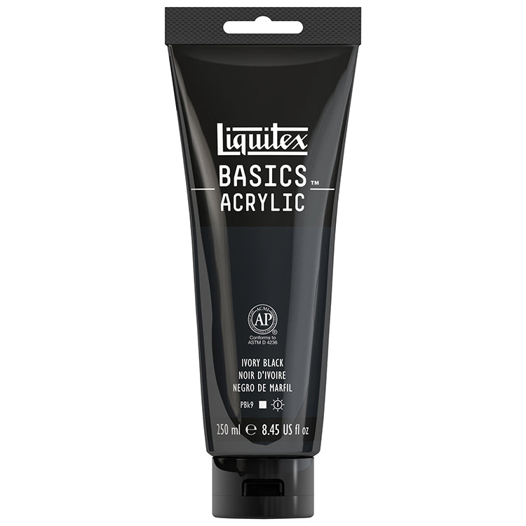Liquitex Basics Acrylic Ivory Black 250ml