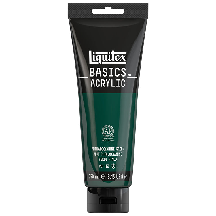 Liquitex Basics Acrylic Phthalo Green 250ml